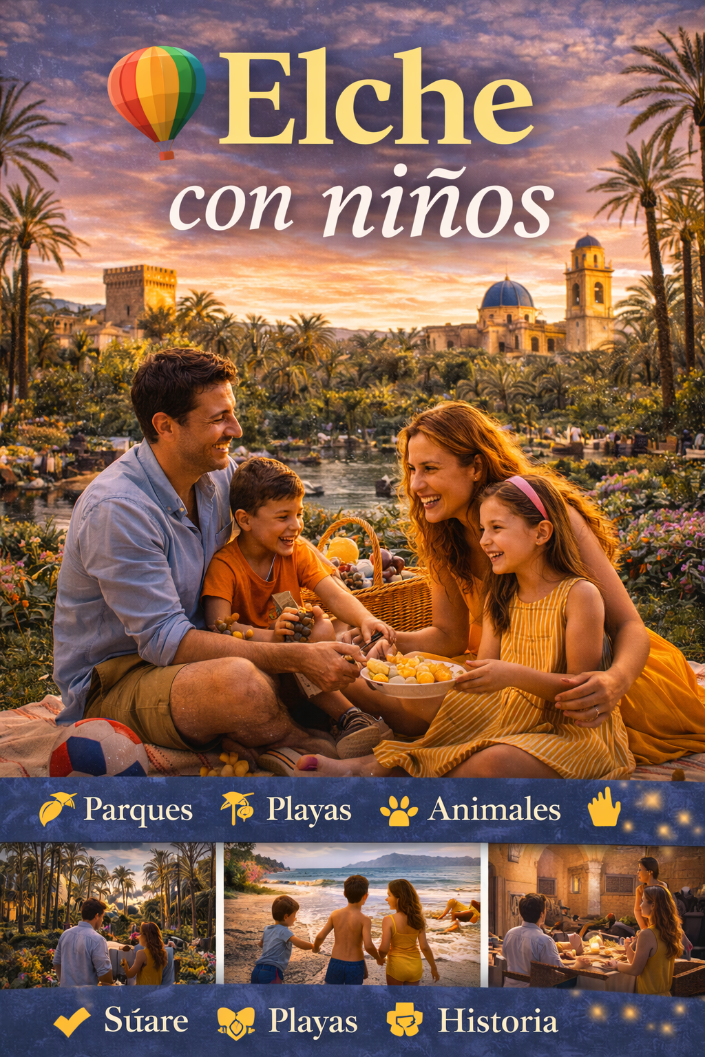 Elche con niños – Planes y lugares para disfrutar en familia